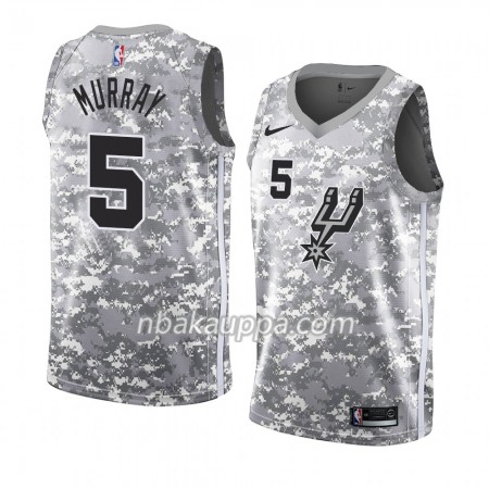 San Antonio Spurs Dejounte Murray 5 2018-19 Nike Harmaa Pelipaidat Swingman - Miesten